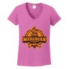 Ladies Heavy Cotton™ 100% Cotton V-Neck T-Shirt Thumbnail