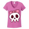 Ladies Heavy Cotton™ 100% Cotton V-Neck T-Shirt Thumbnail