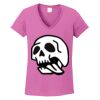 Ladies Heavy Cotton™ 100% Cotton V-Neck T-Shirt Thumbnail