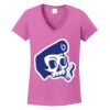 Ladies Heavy Cotton™ 100% Cotton V-Neck T-Shirt Thumbnail