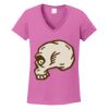 Ladies Heavy Cotton™ 100% Cotton V-Neck T-Shirt Thumbnail