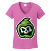 Ladies Heavy Cotton™ 100% Cotton V-Neck T-Shirt Thumbnail