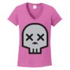 Ladies Heavy Cotton™ 100% Cotton V-Neck T-Shirt Thumbnail