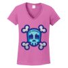Ladies Heavy Cotton™ 100% Cotton V-Neck T-Shirt Thumbnail