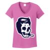 Ladies Heavy Cotton™ 100% Cotton V-Neck T-Shirt Thumbnail