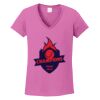 Ladies Heavy Cotton™ 100% Cotton V-Neck T-Shirt Thumbnail