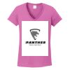 Ladies Heavy Cotton™ 100% Cotton V-Neck T-Shirt Thumbnail
