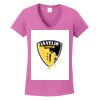 Ladies Heavy Cotton™ 100% Cotton V-Neck T-Shirt Thumbnail