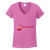 Ladies Heavy Cotton™ 100% Cotton V-Neck T-Shirt Thumbnail
