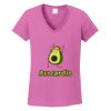Ladies Heavy Cotton™ 100% Cotton V-Neck T-Shirt Thumbnail