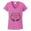 Ladies Heavy Cotton™ 100% Cotton V-Neck T-Shirt Thumbnail