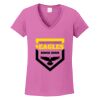 Ladies Heavy Cotton™ 100% Cotton V-Neck T-Shirt Thumbnail