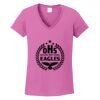 Ladies Heavy Cotton™ 100% Cotton V-Neck T-Shirt Thumbnail