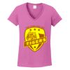 Ladies Heavy Cotton™ 100% Cotton V-Neck T-Shirt Thumbnail