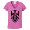 Ladies Heavy Cotton™ 100% Cotton V-Neck T-Shirt Thumbnail