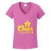 Ladies Heavy Cotton™ 100% Cotton V-Neck T-Shirt Thumbnail