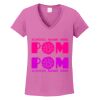 Ladies Heavy Cotton™ 100% Cotton V-Neck T-Shirt Thumbnail