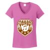 Ladies Heavy Cotton™ 100% Cotton V-Neck T-Shirt Thumbnail