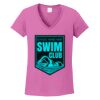 Ladies Heavy Cotton™ 100% Cotton V-Neck T-Shirt Thumbnail