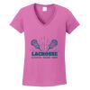 Ladies Heavy Cotton™ 100% Cotton V-Neck T-Shirt Thumbnail