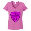 Ladies Heavy Cotton™ 100% Cotton V-Neck T-Shirt Thumbnail