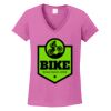Ladies Heavy Cotton™ 100% Cotton V-Neck T-Shirt Thumbnail