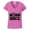 Ladies Heavy Cotton™ 100% Cotton V-Neck T-Shirt Thumbnail