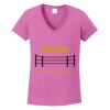 Ladies Heavy Cotton™ 100% Cotton V-Neck T-Shirt Thumbnail