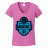 Ladies Heavy Cotton™ 100% Cotton V-Neck T-Shirt Thumbnail