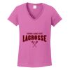 Ladies Heavy Cotton™ 100% Cotton V-Neck T-Shirt Thumbnail
