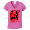 Ladies Heavy Cotton™ 100% Cotton V-Neck T-Shirt Thumbnail