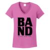 Ladies Heavy Cotton™ 100% Cotton V-Neck T-Shirt Thumbnail
