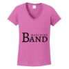 Ladies Heavy Cotton™ 100% Cotton V-Neck T-Shirt Thumbnail